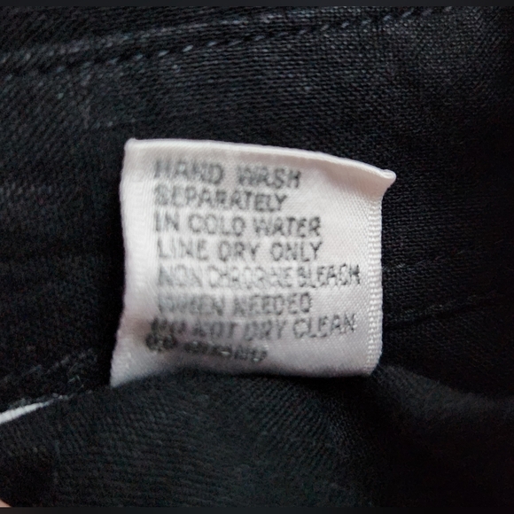 Vtg Gitano Western Button Up Collar Black Pink Bling Seqin Bead Satin Sz L - Picture 10 of 14